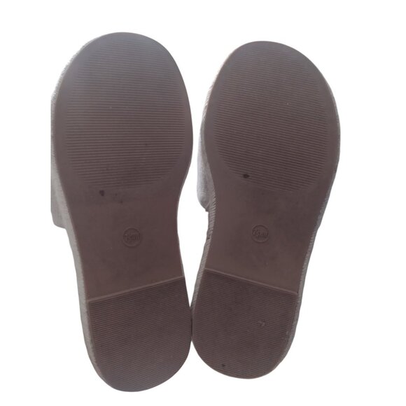 Torrid Burlap Espadrille Slip On Twist Sandals 7.5WW Beige Beach Travel Resort - Picture 5 of 6